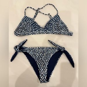 Mara Hoffman Bikini Set (Top size Medium, Bottom size Small)